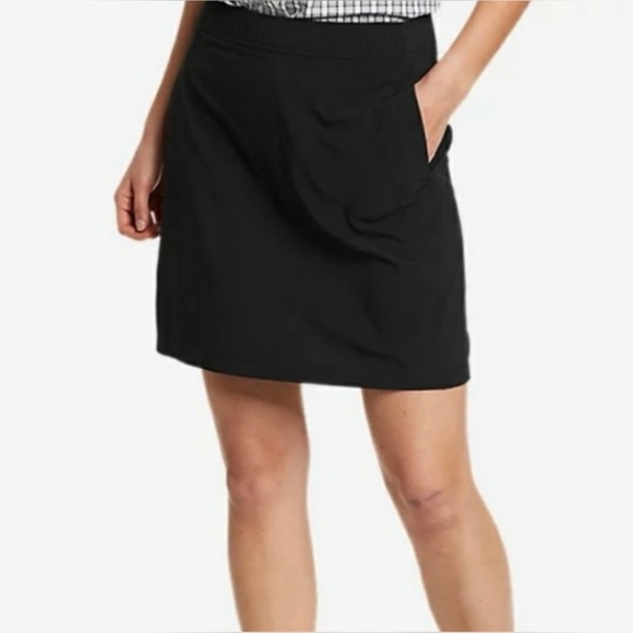 EDDIE BAUER Black High Rise Mini Skirt NWOT - Picture 1 of 6